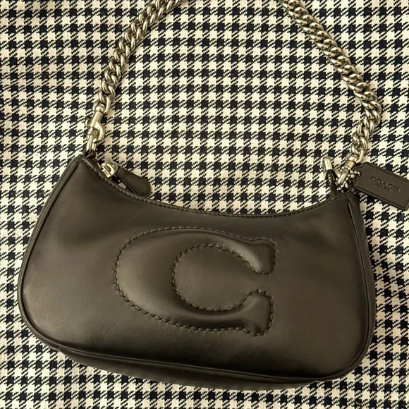 Coach Teri Pillow Crossbody Bag - Black 🖤 - Picture 1 of 7